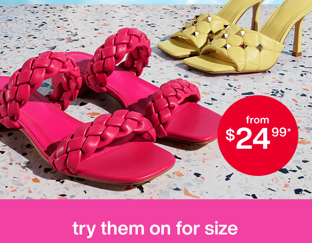 From $24.99* | Try them on for size